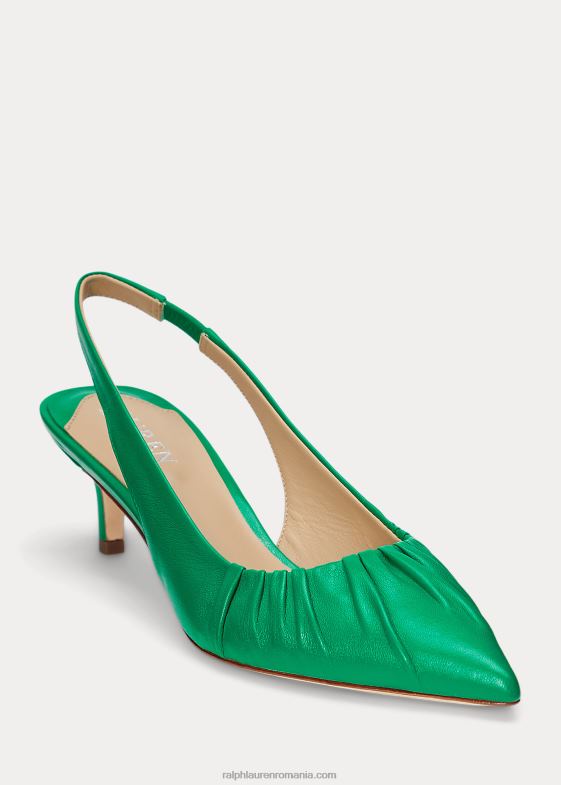 frunza de palmier femei Ralph Lauren Pompă cu slingback din piele nappa lolah 046885034