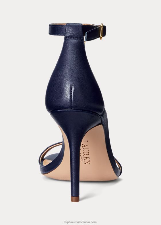 marina rafinată femei Ralph Lauren sandale din piele nappa kate 046889721