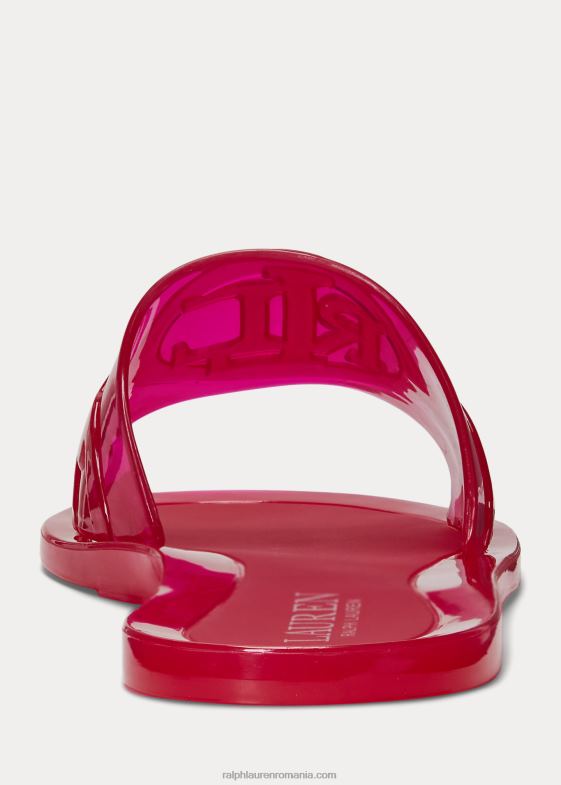sport roz femei Ralph Lauren sandale alegra jelly slide 046889713