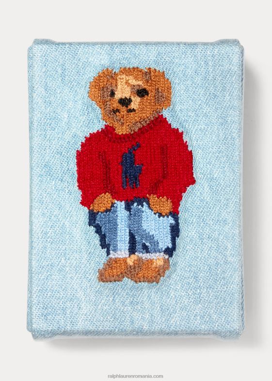 denim unisex Ralph Lauren set de carduri de urs polo 046882699