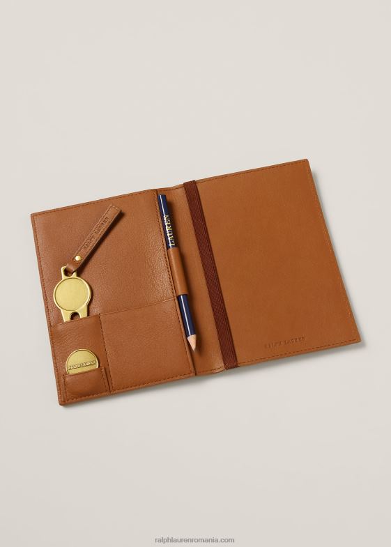 maro unisex Ralph Lauren set de cadou pentru suport pentru cardul de scor golf buckley 046889052