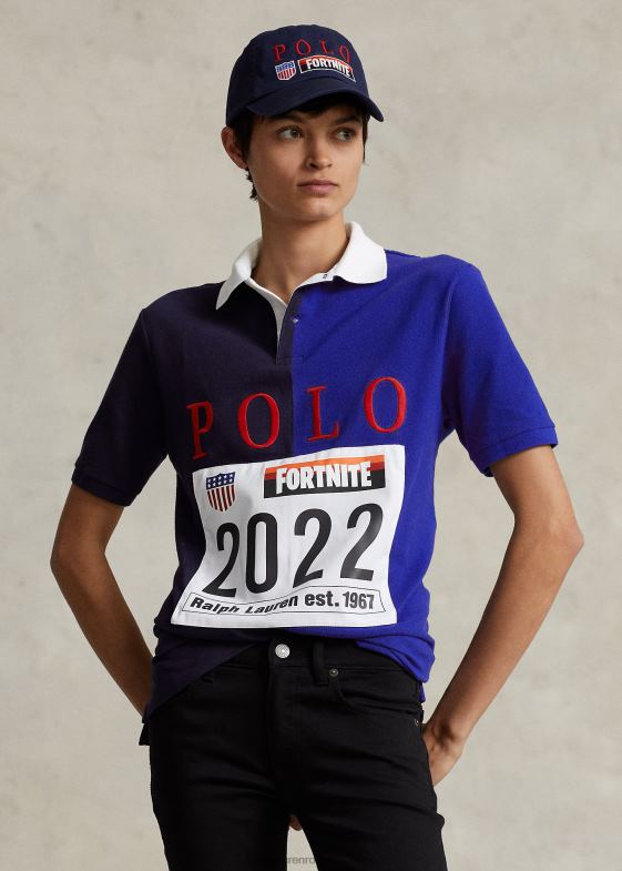 croazieră navy multi unisextricou polo ralph lauren x fortnite 046881227