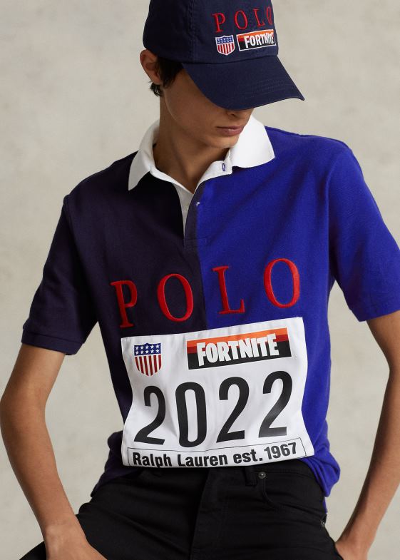 croazieră navy multi unisextricou polo ralph lauren x fortnite 046881227