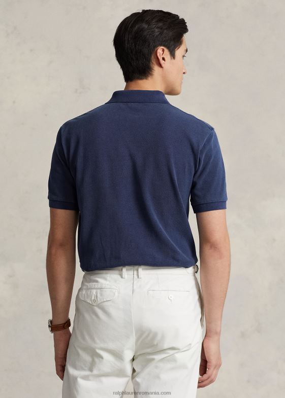 marina newport unisex Ralph Lauren tricou polo din plasă cu potrivire originală 046883403