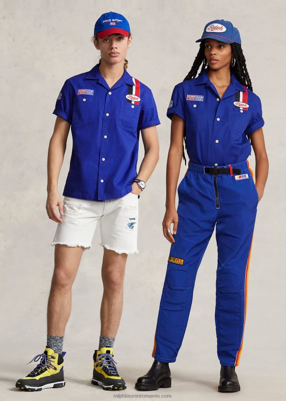 moștenire regală unisex Ralph Lauren cămașă cu grafică sport polo cu potrivire clasică 04688793