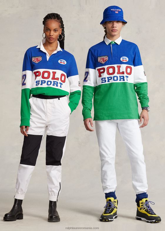 stem multi unisex Ralph Lauren tricou polo sport rugby cu potrivire clasică 046881166