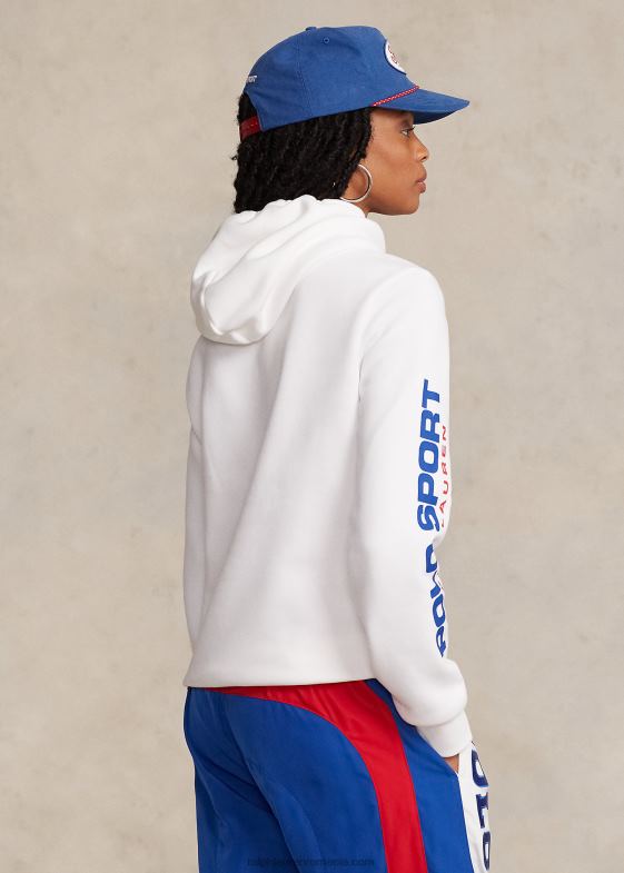 alb unisex Ralph Lauren hanorac polo sport fleece 046883421