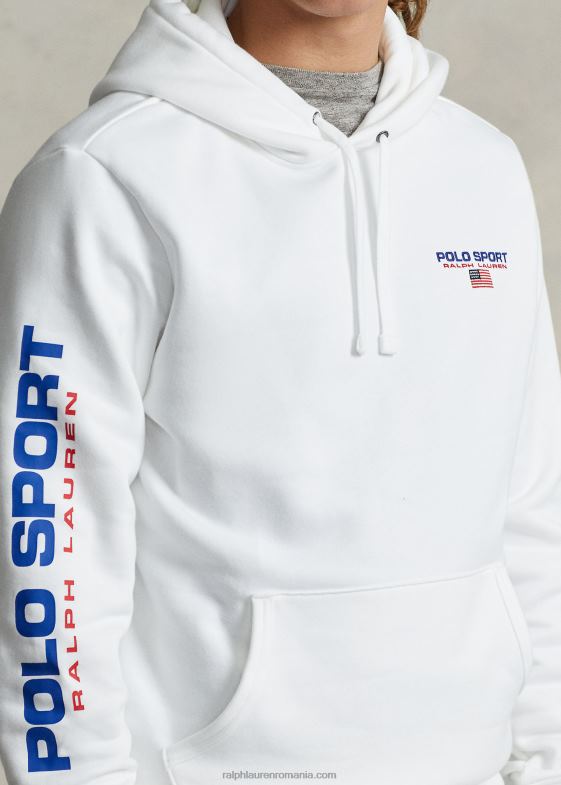 alb unisex Ralph Lauren hanorac polo sport fleece 046883421