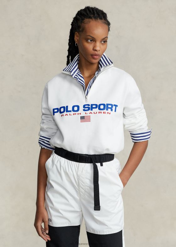 alb unisex Ralph Lauren hanorac polo sport fleece 04688896