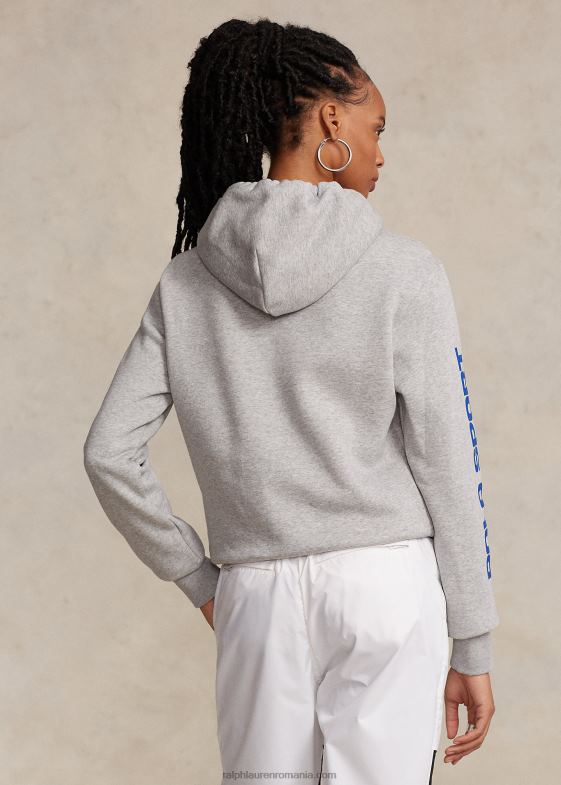 andover heather/red unisex Ralph Lauren hanorac polo sport fleece 046883422