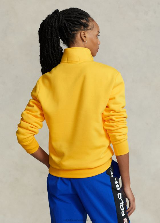 furtună galbenă unisex Ralph Lauren hanorac polo sport fleece 04688895