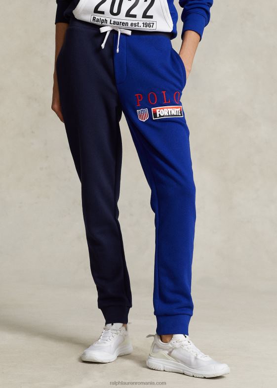croazieră navy multi unisexpantalon polo ralph lauren x fortnite jogger 04688948