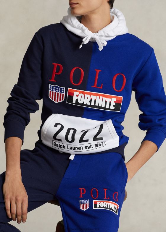 croazieră navy multi unisexpantalon polo ralph lauren x fortnite jogger 04688948