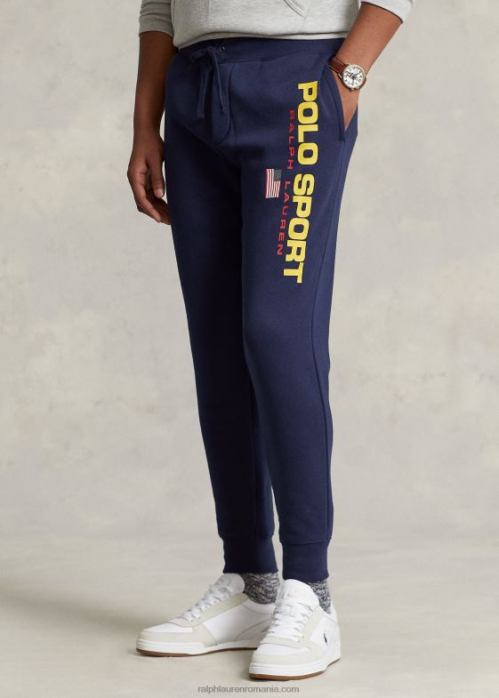 marina de croazieră unisex Ralph Lauren pantalon de jogger polo sport fleece 04688702