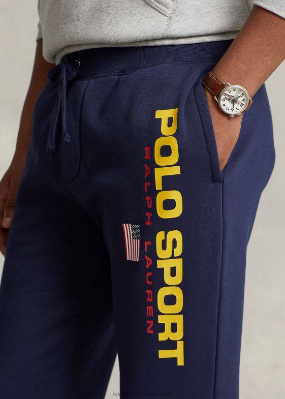 marina de croazieră unisex Ralph Lauren pantalon de jogger polo sport fleece 04688702