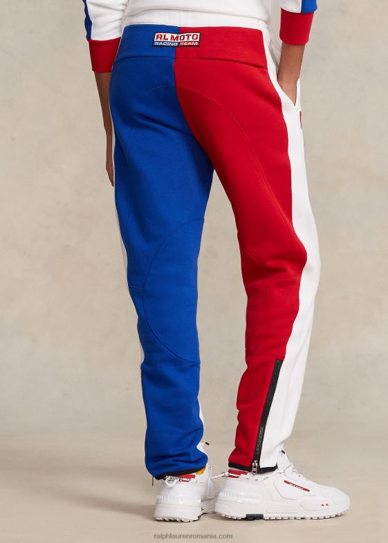stea safir multi unisex Ralph Lauren pantalon polo sport din fleece color-blocate 04688126