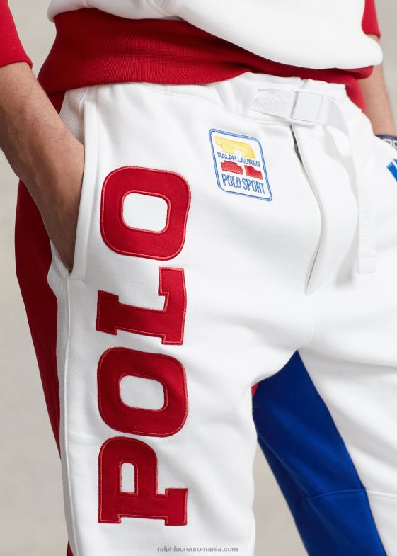 stea safir multi unisex Ralph Lauren pantalon polo sport din fleece color-blocate 04688126