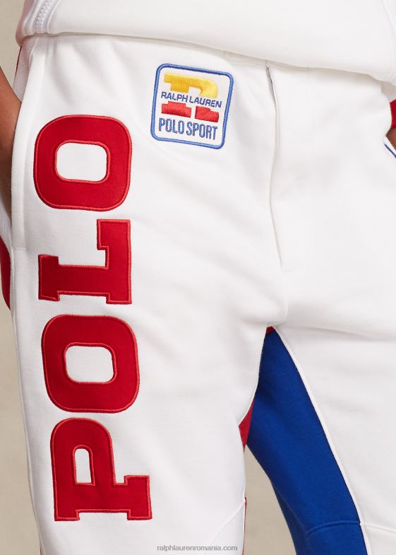 stea safir multi unisex Ralph Lauren pantalon polo sport din fleece color-blocate 04688126