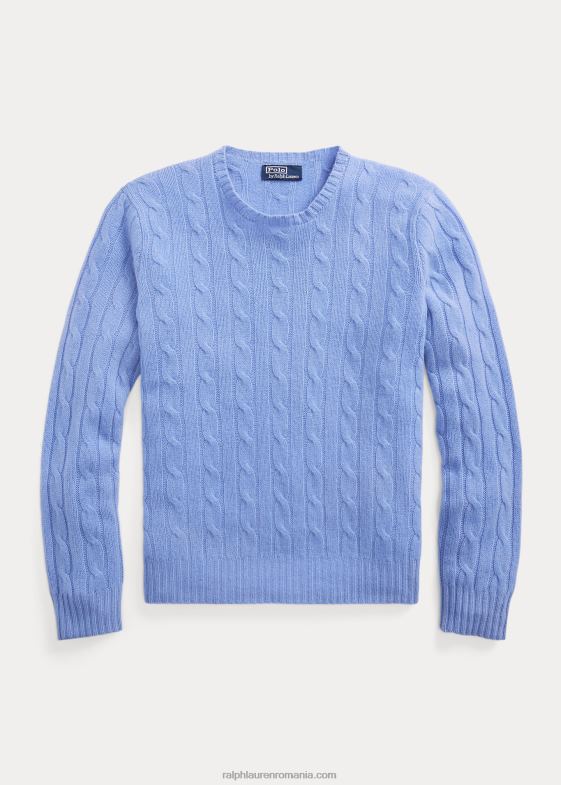 nou litchfield albastru unisex Ralph Lauren iconicul pulover din cașmir tricot în cablu 046883390