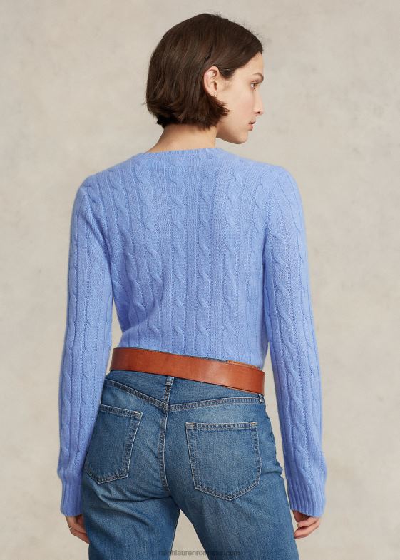 nou litchfield albastru unisex Ralph Lauren iconicul pulover din cașmir tricot în cablu 046883390