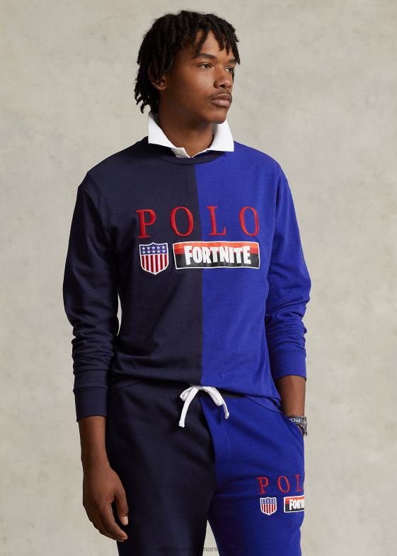 croazieră navy multi unisextricou polo ralph lauren x fortnite 04688493