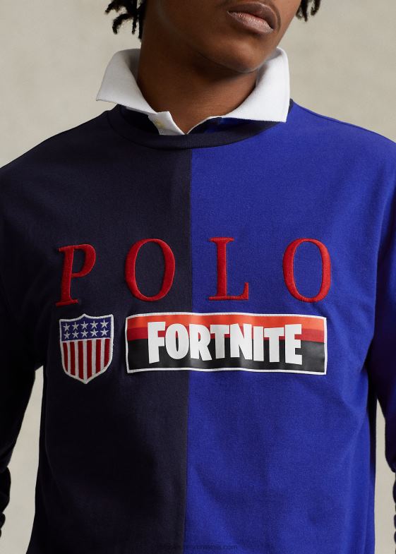 croazieră navy multi unisextricou polo ralph lauren x fortnite 04688493