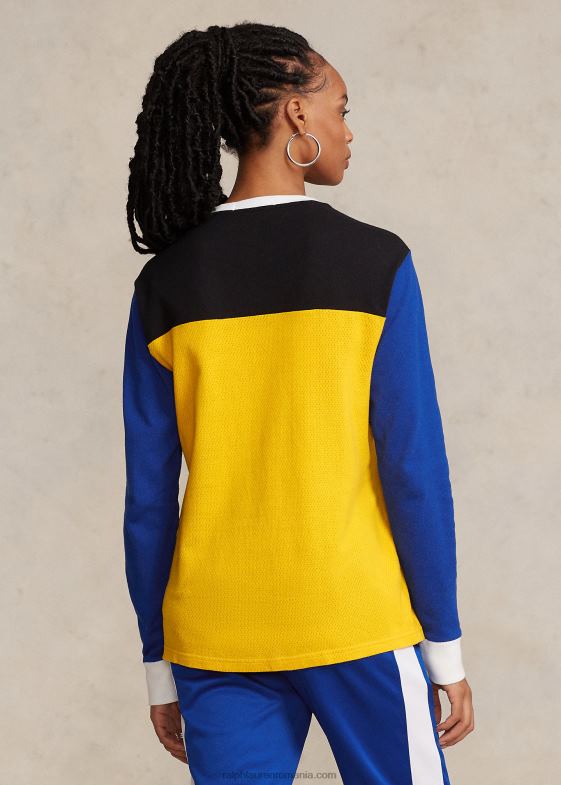 furtuna galbenă multi unisex Ralph Lauren tricou din tricot cu vafe cu logo 046883424