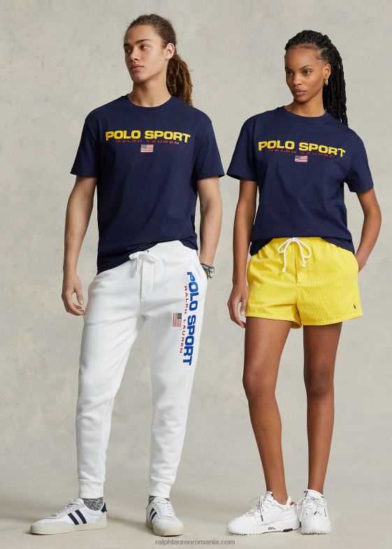 marina de croazieră unisex Ralph Lauren tricou polo sport din tricou cu potrivire clasică 046883413