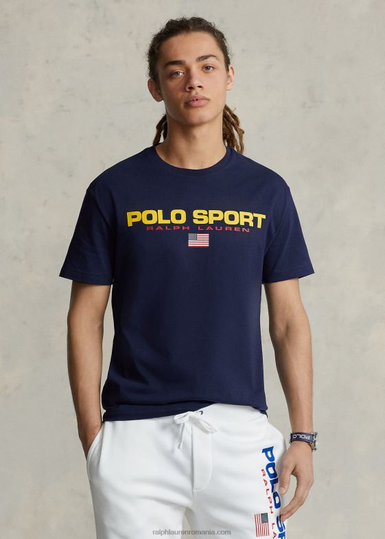 marina de croazieră unisex Ralph Lauren tricou polo sport din tricou cu potrivire clasică 046883413