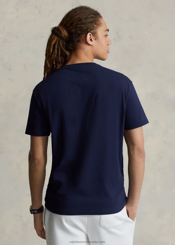 marina de croazieră unisex Ralph Lauren tricou polo sport din tricou cu potrivire clasică 046883413