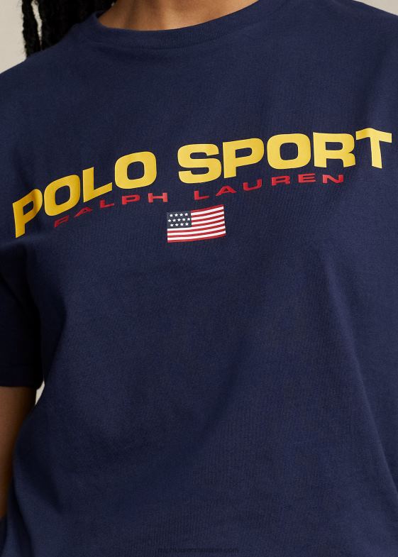 marina de croazieră unisex Ralph Lauren tricou polo sport din tricou cu potrivire clasică 046883413