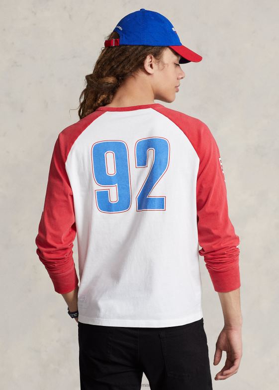 rl 2000 rosu multi unisex Ralph Lauren tricou sport polo personalizat slim fit 04688652