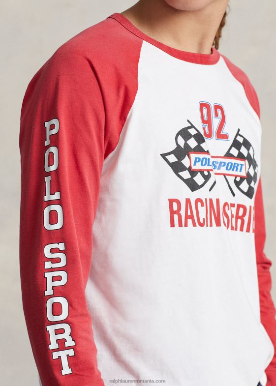 rl 2000 rosu multi unisex Ralph Lauren tricou sport polo personalizat slim fit 04688652