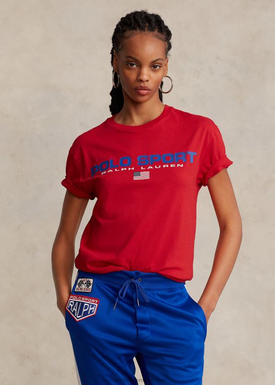 rl 2000 rosu unisex Ralph Lauren tricou polo sport din tricou cu potrivire clasică 046883414