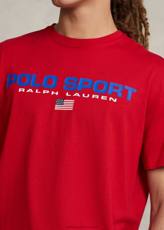 rl 2000 rosu unisex Ralph Lauren tricou polo sport din tricou cu potrivire clasică 046883414
