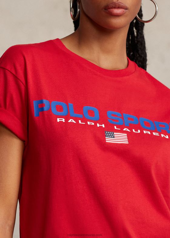 rl 2000 rosu unisex Ralph Lauren tricou polo sport din tricou cu potrivire clasică 046883414